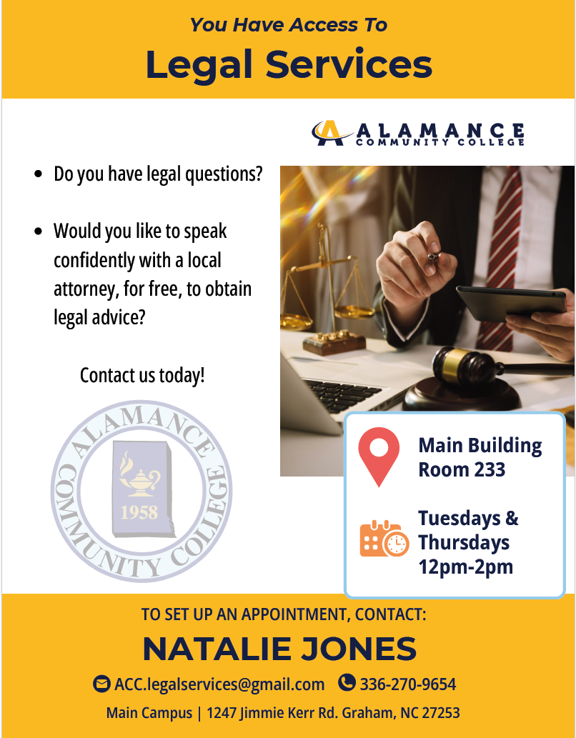 Legal Services Flyer