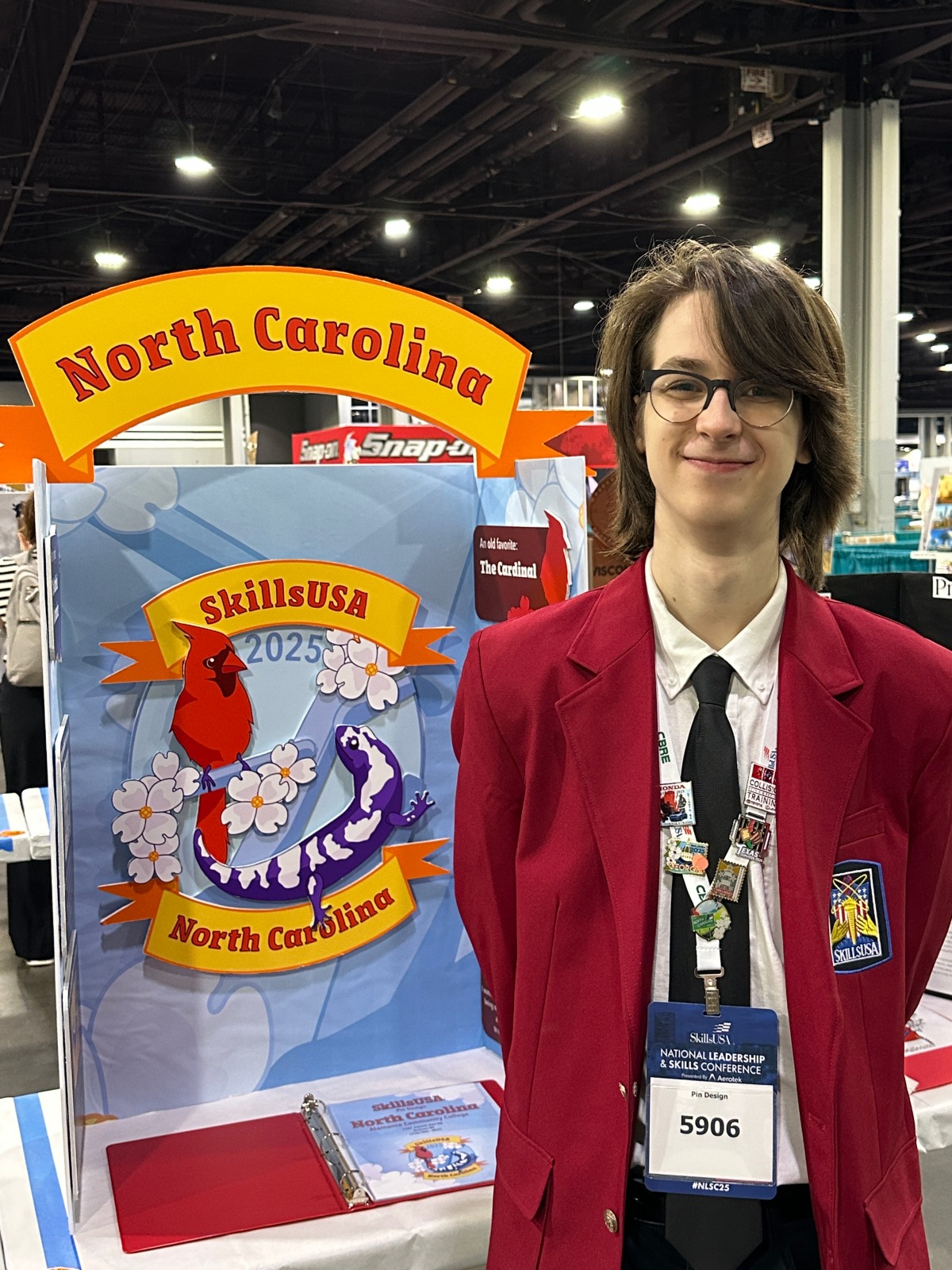 Spencer Stewart and pin design