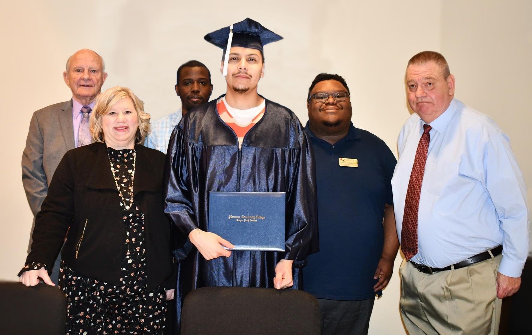 Inmate graduation ceremony