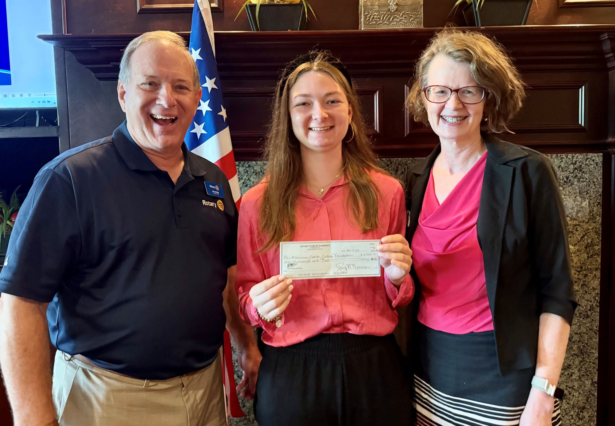 rotary donation, acc foundation
